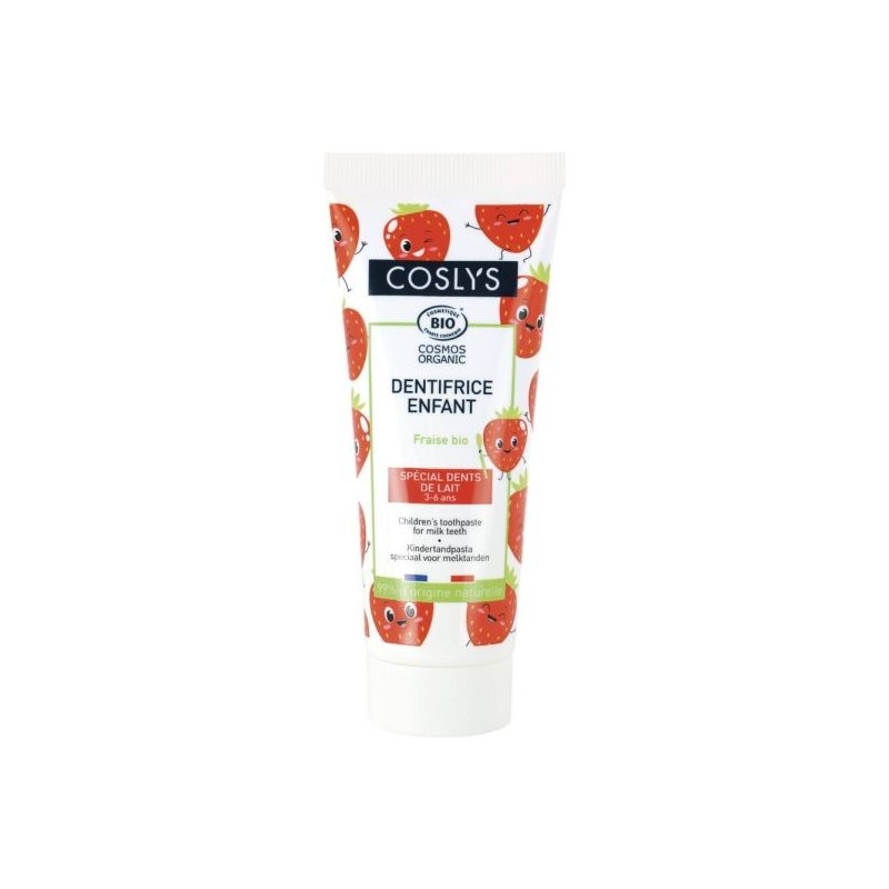 Dentifrice enfant  (Spécial dents de lait)Fraise 50 ml