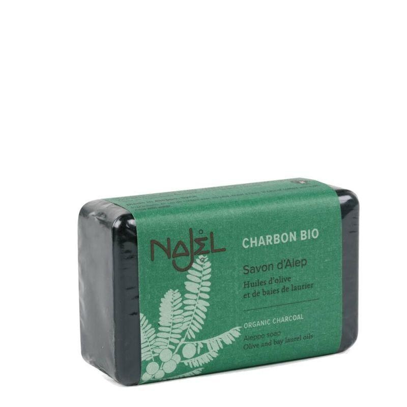 Savon d'Alep au charbon végétal bio Najel