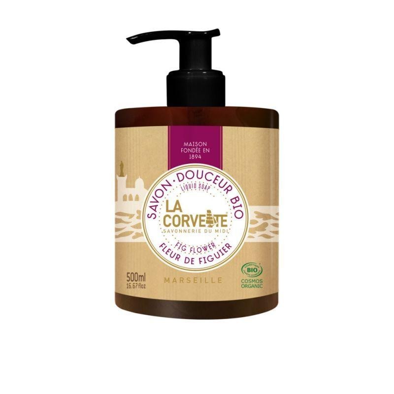 Savon liquide Feuille de figuier bio de La Corvette