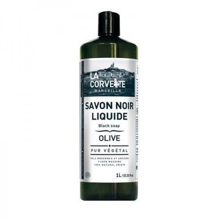 Savon noir liquide Olive bio La Corvette