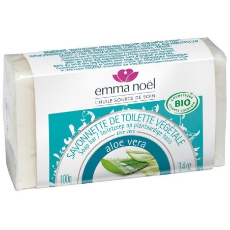 Savonnette Aloé Vera bio d'Emma Noël