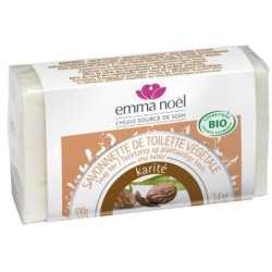 Savonnette Karité bio d'Emma Noël - savon naturel doux pour la peau