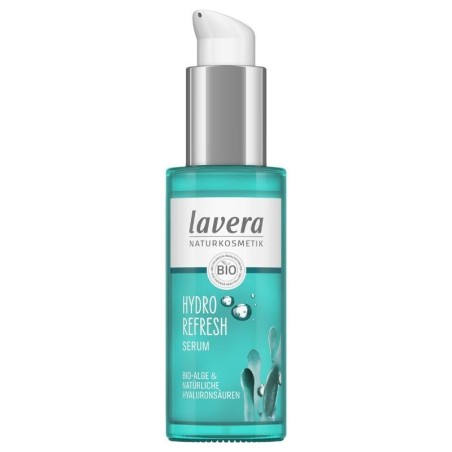 Sérum hydratant bio Hydro Refresh de Lavera pour peaux normales à mixtes