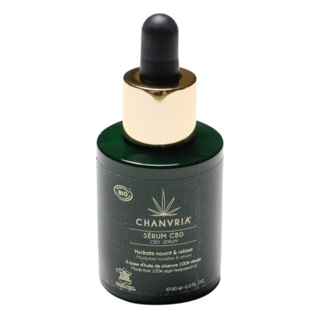 Sérum Chanvre Bio de Chanvria - Soin hydratant et apaisant pour peaux irritées