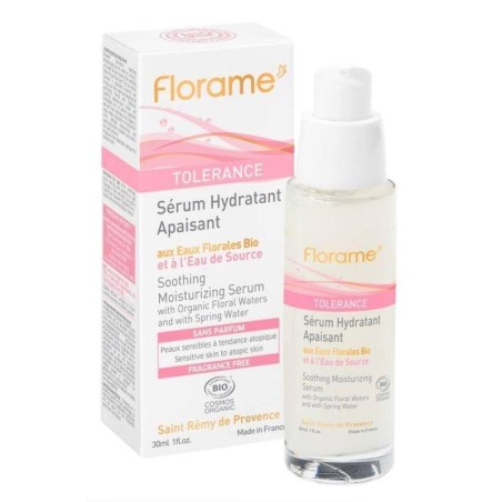 Sérum hydratant apaisant tolérance bio de Florame