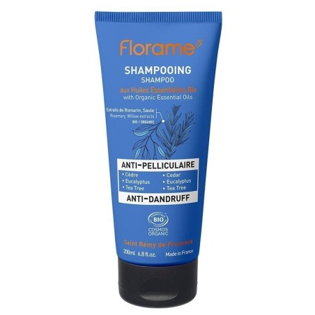 Shampoing anti-pelliculaire bio de Florame pour un cuir chevelu sain et équilibré