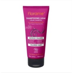 Shampoing bio Florame pour cheveux colorés - hydratation