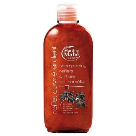 Shampoing reflet cuivré ardent Martine Mahé