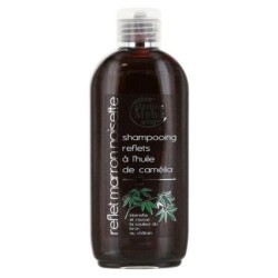 Shampoing reflet marron noisette Martine Mahé pour cheveux bruns à châtains