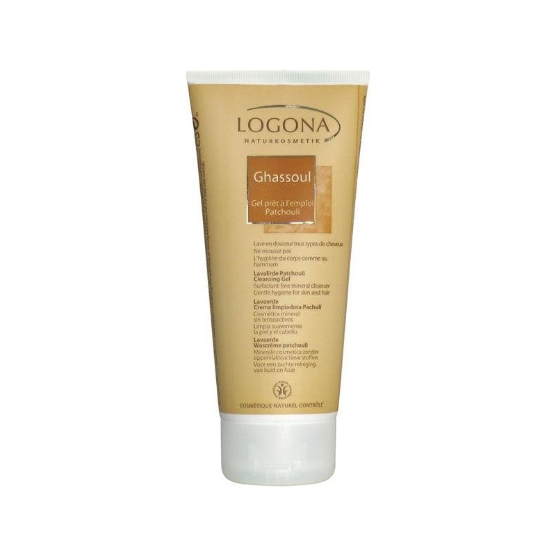 Gel Ghassoul Patchouli Logona 250 ml