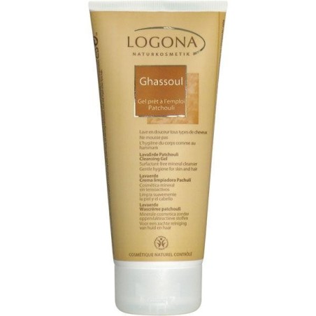 Gel Ghassoul Patchouli Logona 250 ml