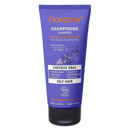 Shampoing cheveux gras bio Florame 30 ml