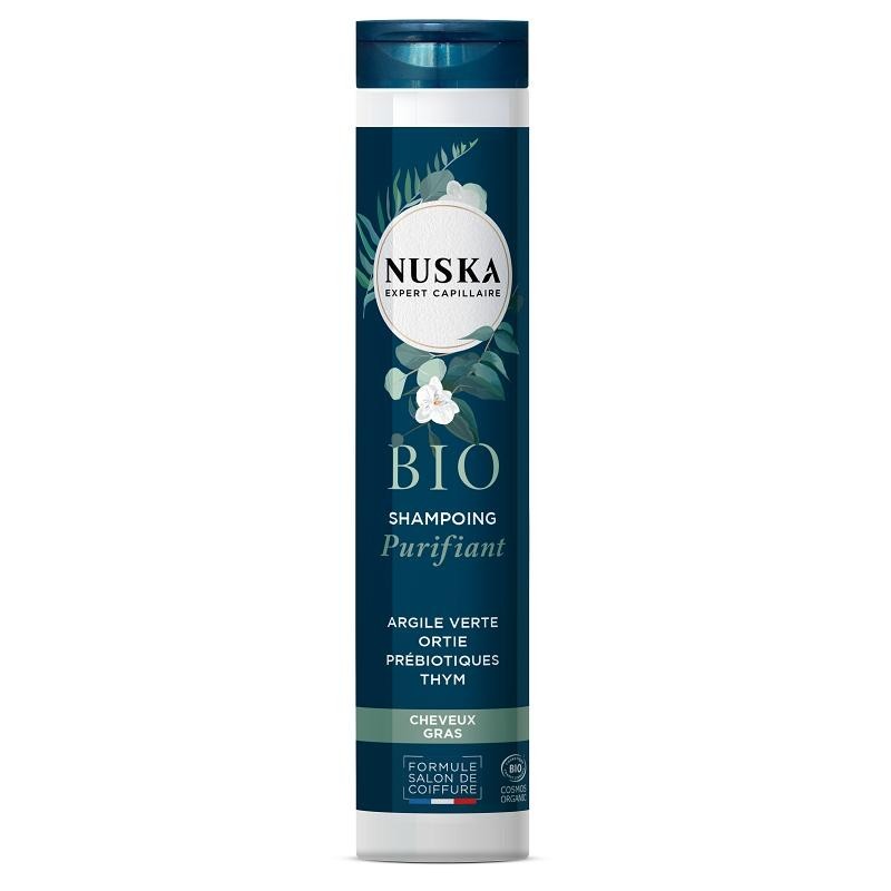 Shampoing bio Nuska pour cheveux gras
