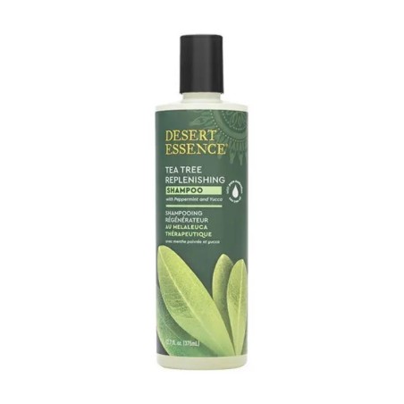 Shampoing au Tea Tree de Desert Essence pour cuir chevelu sensible et cheveux brillants