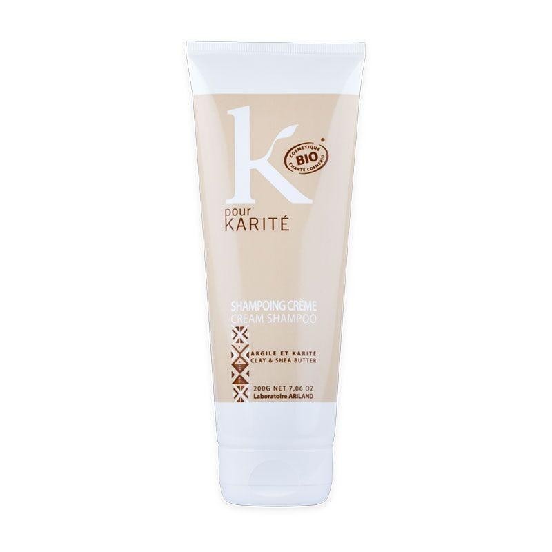 Shampoing crème Argile et Karité bio de K pour Karité