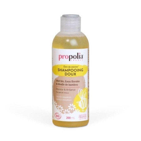 Shampooing doux bio Miel and Bambou de Propolia pour cheveux fragiles