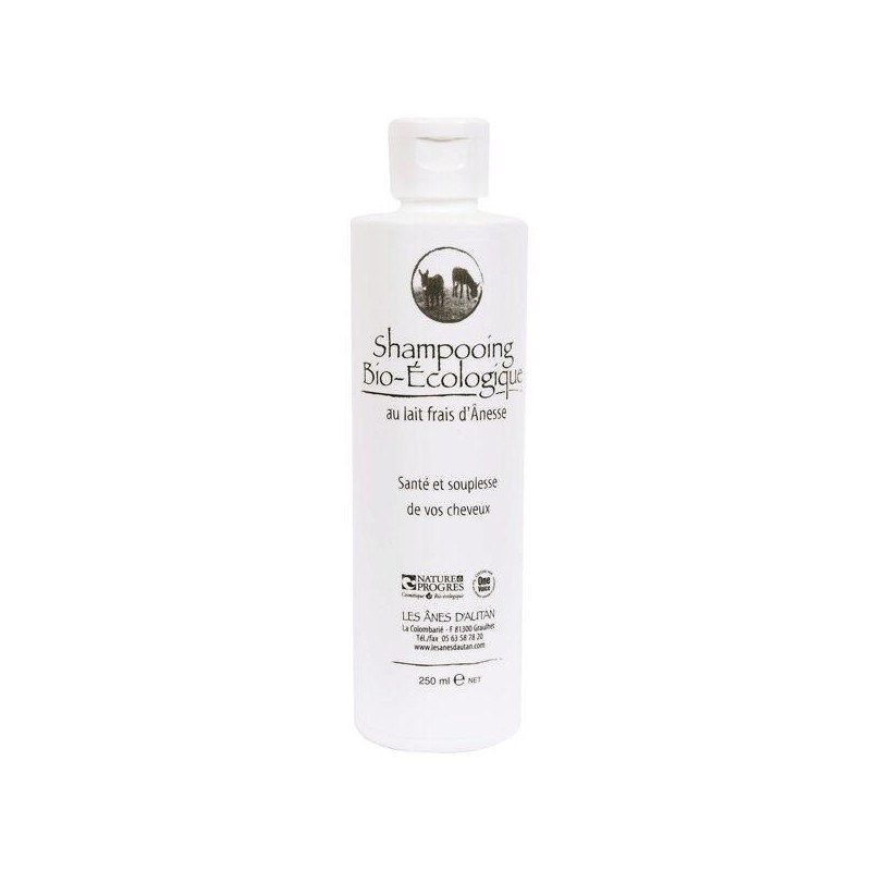 Shampoing doux au lait d'ânesse Bio