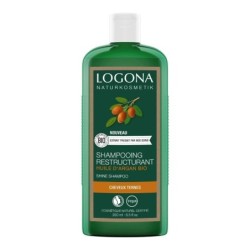 Shampooing restructurant argan bio Logona pour cheveux abîmés