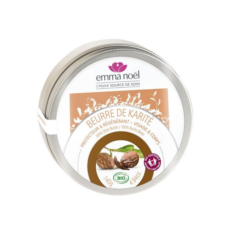 Beurre de karité bio Emma Noël 200 ml
