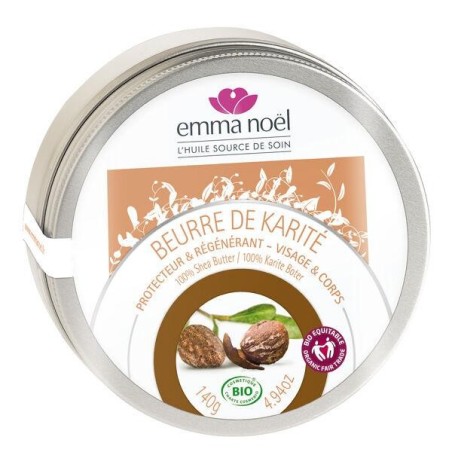 Beurre de karité bio Emma Noël 200 ml