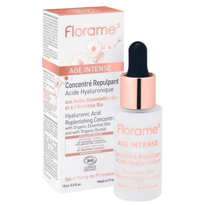 Concentré repulpant anti-âge bio Florame 15 ml