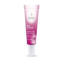 Weleda Soin contour des yeux lissant rose musquée pour hydrater et réduire les rides autour des yeux