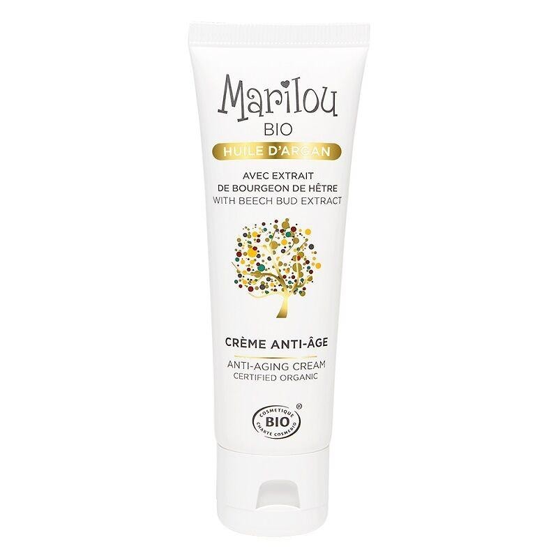 Crème Anti-âge à l'huile d'Argan bio 50 ml pour hydrater et raffermir les peaux normales à sèches