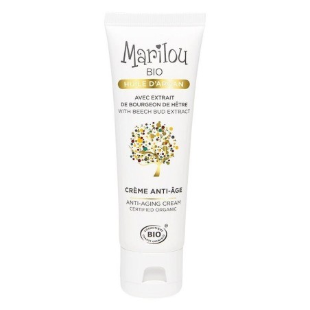 Crème Anti-âge à l'huile d'Argan bio 50 ml pour hydrater et raffermir les peaux normales à sèches