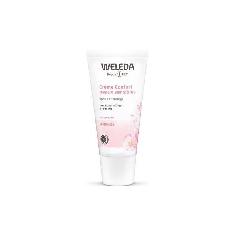 Crème Confort peaux sensibles bio Weleda - Hydratation et protection de la peau