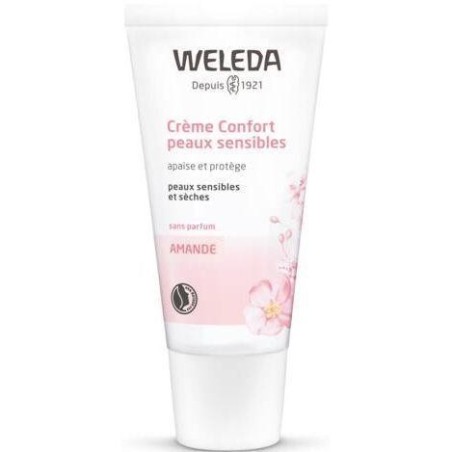 Crème Confort peaux sensibles bio Weleda - Hydratation et protection de la peau