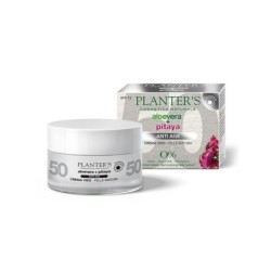 Crème de jour Hydratante Anti-âge Planter's - soin pour peaux matures avec Aloé vera et protection UV