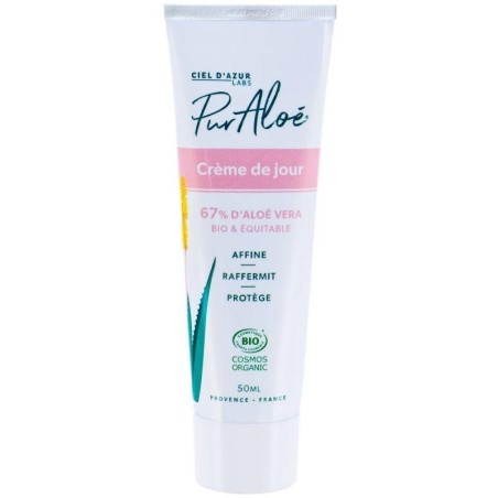 Crème de jour visage Pur'Aloe 67% Aloé vera bio