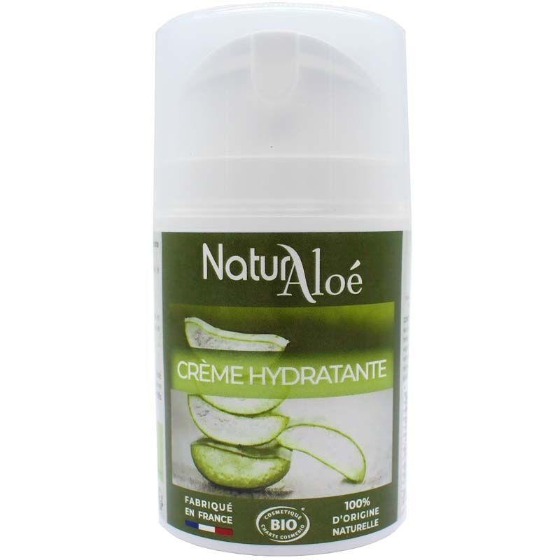 Crème hydratante Bio Natur'aloé à l'aloe vera