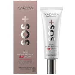 Crème hydratante Madara CICA Hydra-Barrier SOS+ pour peau sèche et réactive