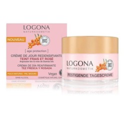 Crème jour Teint Frais et Rosé bio Age Protection Logona 250 ml