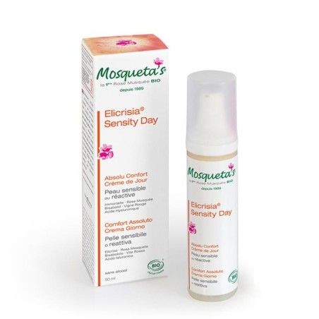 Crème de jour Elicrisia Sensity Mosqueta's pour peaux sensibles