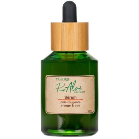 Sérum visage bio anti-rougeurs Pur'Aloé pour apaiser les rougeurs cutanées.