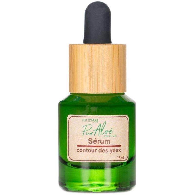 Sérum Contour des yeux bio Pur'Aloe pour réduire cernes et poches