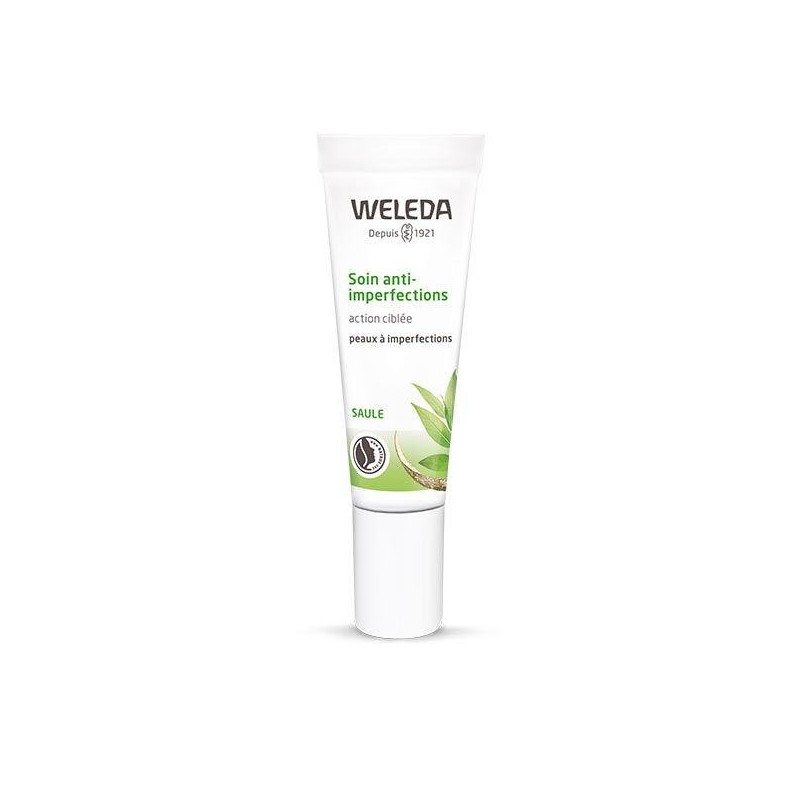 Soin anti-imperfections bio au Saule de Weleda