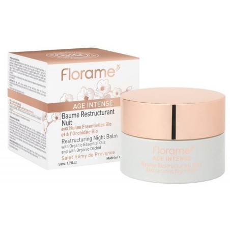 Baume restructurant Nuit Age intense bio Florame