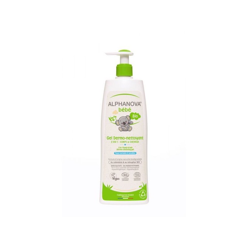 Dermo nettoyant cheveux & corps 500 ml