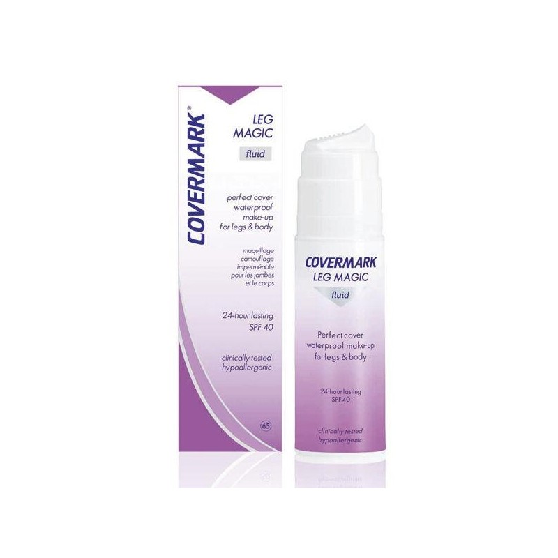 Covermark Leg Magic Fluid - Maquillage waterproof pour jambes et corps