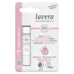 Baume à lèvres bio Lavera - Hydratation et couleur naturelle pour des lèvres belles et protégées.