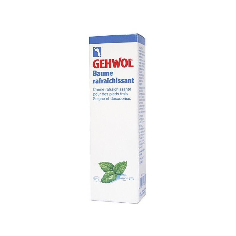 Baume rafraîchissant Gehwol pour pieds secs et fatigués