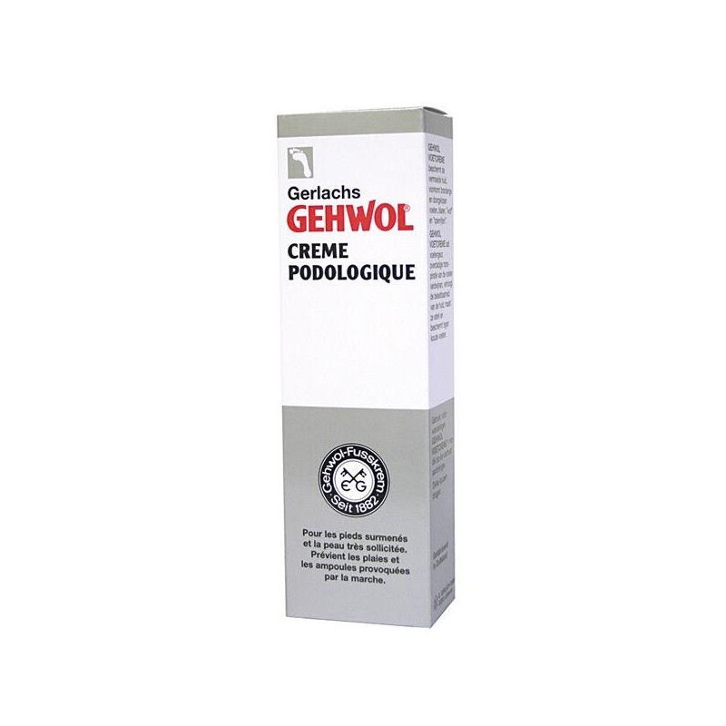 Crème de soins podologique Gehwol 20 ml pour l'hydratation et la protection des pieds secs et surmenés