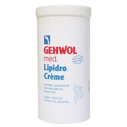 Crème Lipidro Gehwol pour pieds sensibles et secs