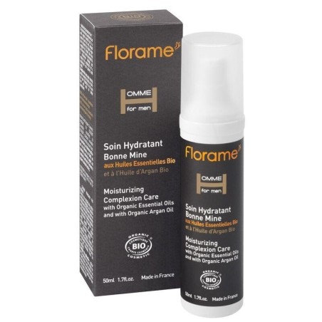 Florame Soin Hydratant Bonne Mine Homme Bio