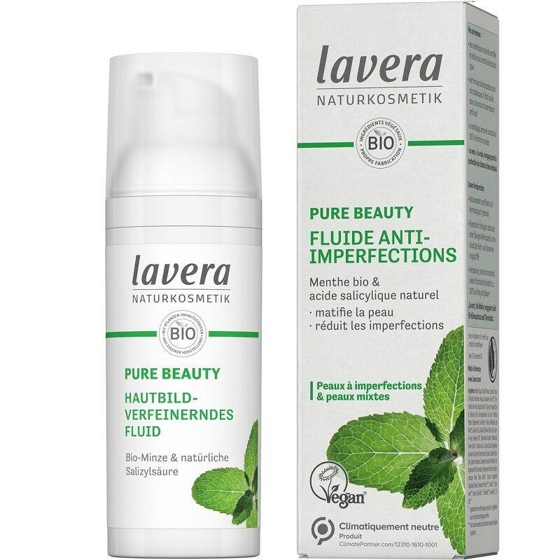Fluide anti-imperfections bio Pure Beauty de Lavera