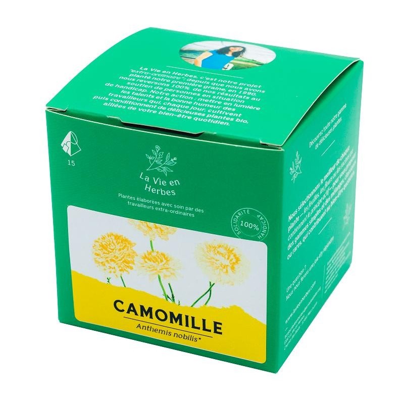Tisane Camomille Romaine Bio infusettes
