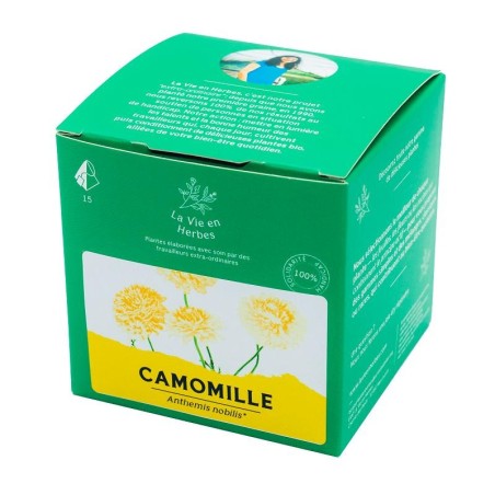 Tisane Camomille Romaine Bio infusettes